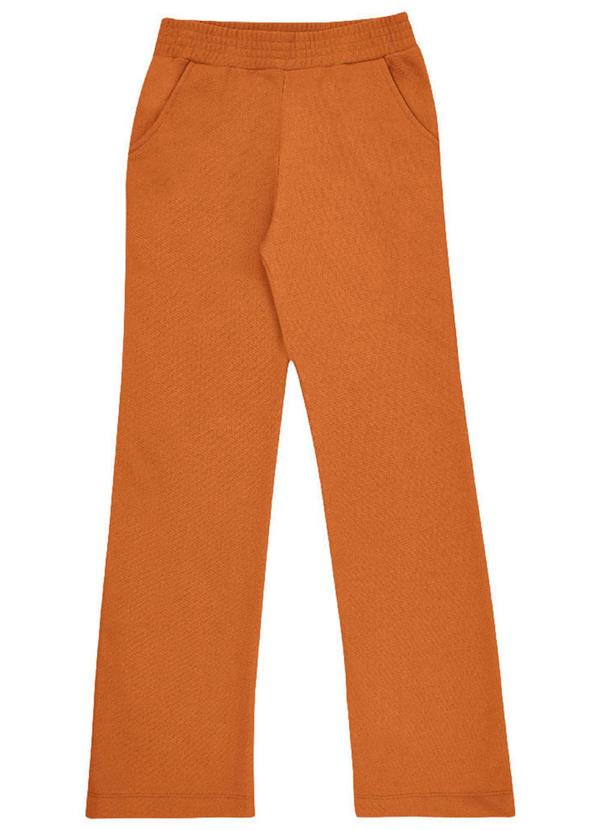 Pulla Bulla - Calca Moletom Menina Laranja