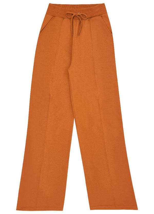 Pulla Bulla - Calca Moletom Menina Laranja