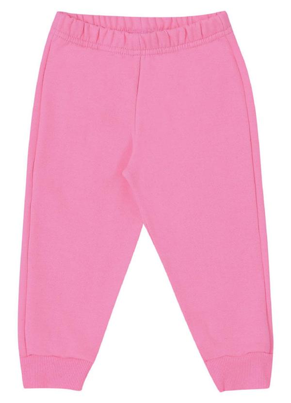 Pulla Bulla - Calca Moletom Menina Rosa