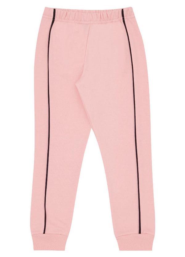 Pulla Bulla - Calca Moletom Menina Rosa