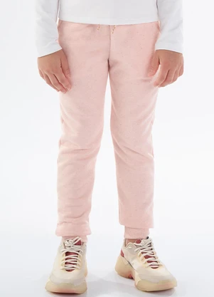 Pulla Bulla - Calca Moletom Linho Rosa - PULLA BULLA