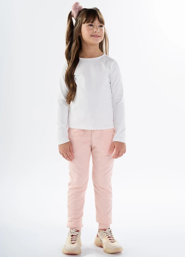 Pulla Bulla - Calca Moletom Linho Rosa 2