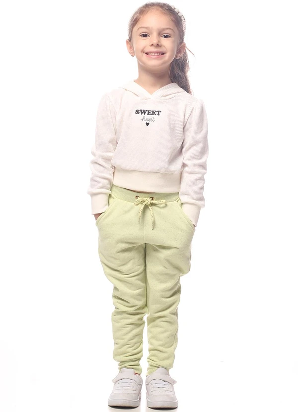 Pulla Bulla - Calca Moletom Linho Verde 2