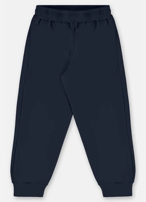 Up Baby - Calça Moletom Menina Azul - UP BABY