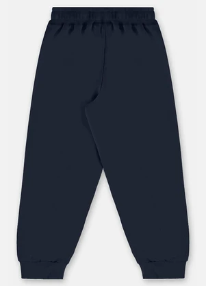Up Baby - Calça Moletom Menina Azul - UP BABY