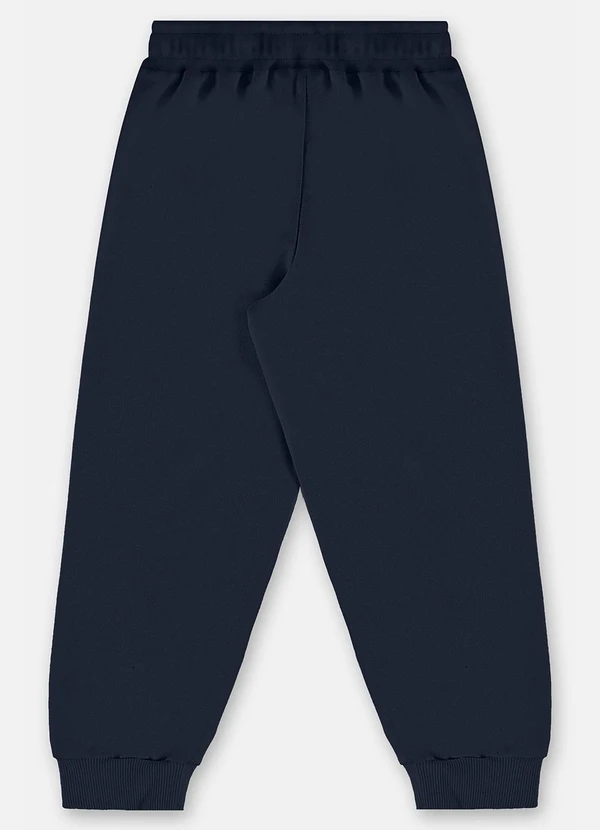 Up Baby - Calça Moletom Menina Azul 2