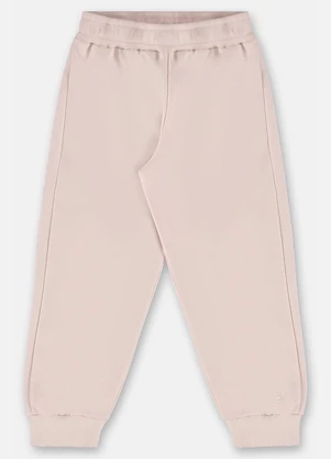 Up Baby - Calça Moletom Menina Rosa - UP BABY