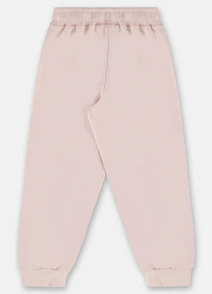 Up Baby - Calça Moletom Menina Rosa - UP BABY