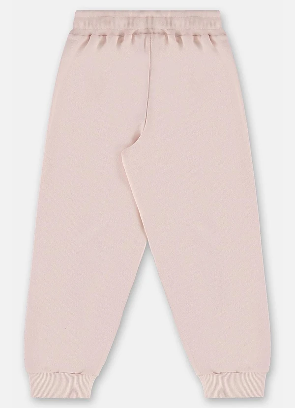 Up Baby - Calça Moletom Menina Rosa 2