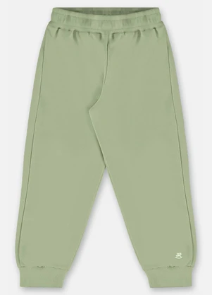 Up Baby - Calça Moletom Menina Verde - UP BABY