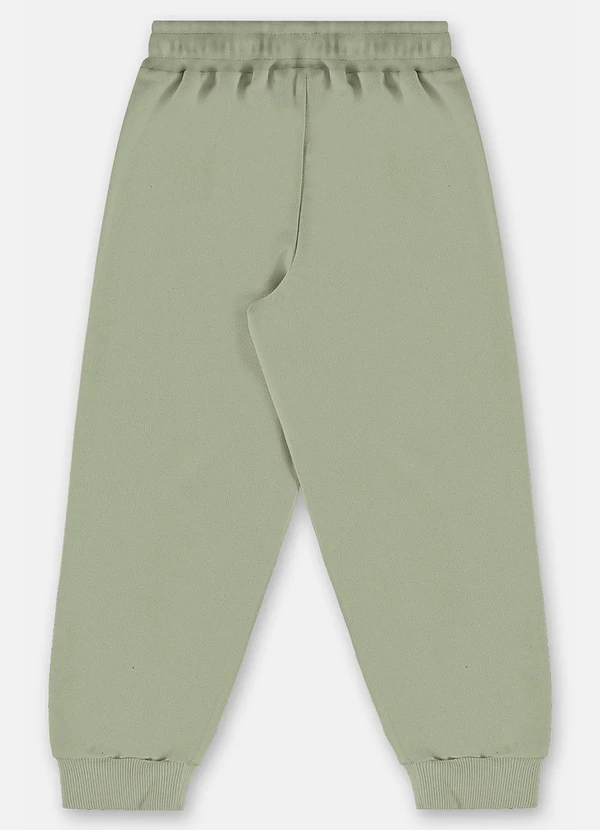 Up Baby - Calça Moletom Menina Verde 2