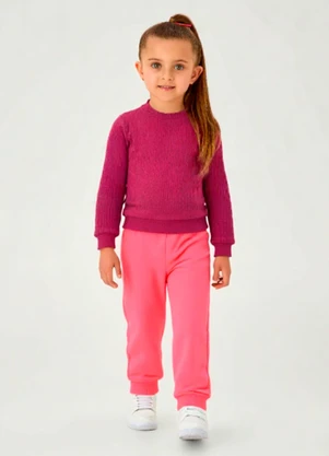 Pulla Bulla - Calça Moletom Pink - PULLA BULLA
