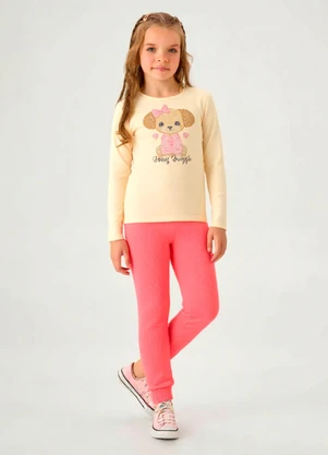 Pulla Bulla - Calça Moletom Pink - PULLA BULLA