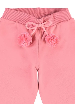 Pulla Bulla - Calça Moletom Rosa - PULLA BULLA