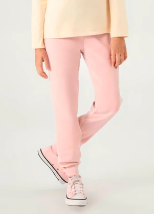 Pulla Bulla - Calça Moletom Rosa - PULLA BULLA