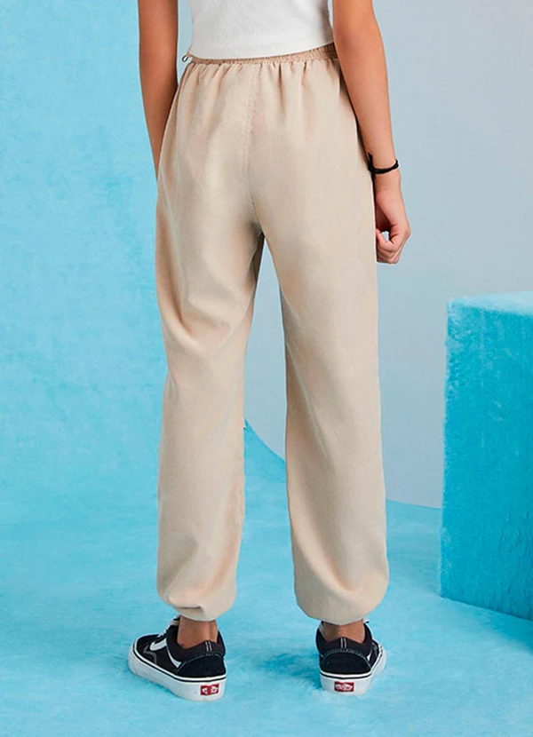 I Am - Calça Parachute Bege 2