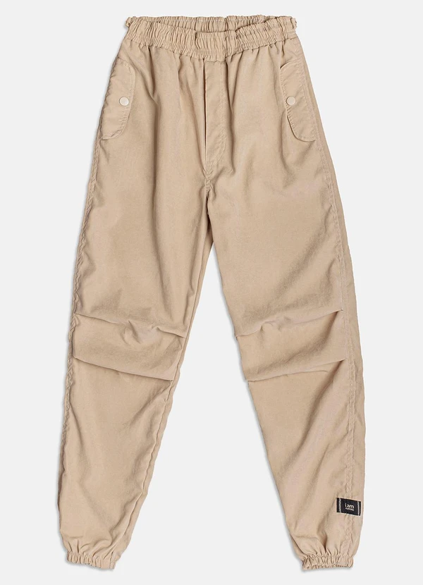 I Am - Calça Parachute Bege 3