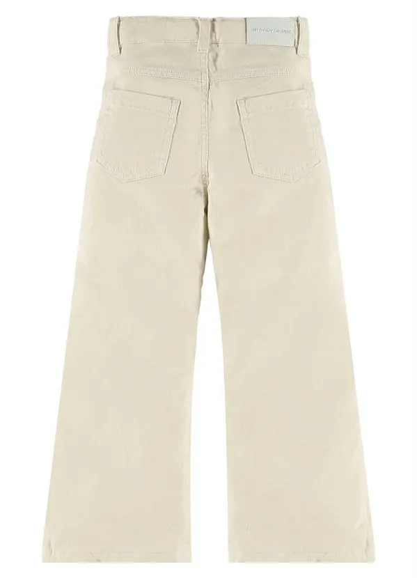 Up Baby - Calça Sarja Infantil Menina Bege 2