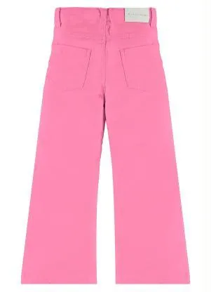 Up Baby - Calça Sarja Infantil Menina Rosa - UP BABY