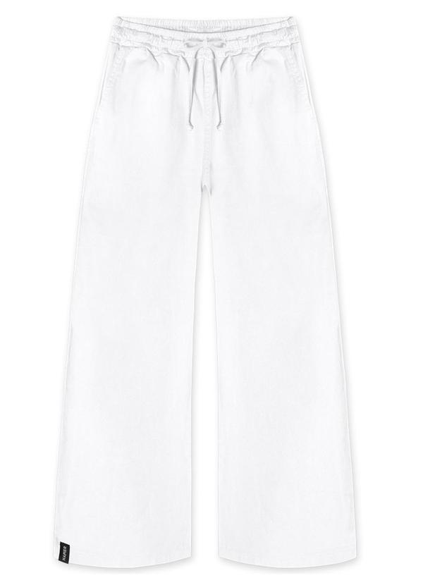 Hapier - Calça Sarja Juvenil Feminina Branco