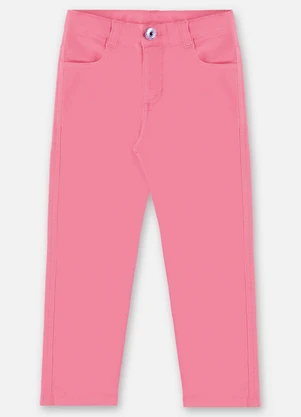 Up Baby - Calça Skinny Infantil Menina Rosa - UP BABY