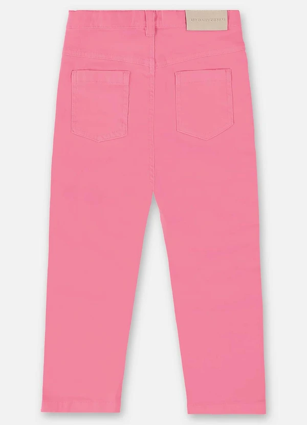 Up Baby - Calça Skinny Infantil Menina Rosa 2