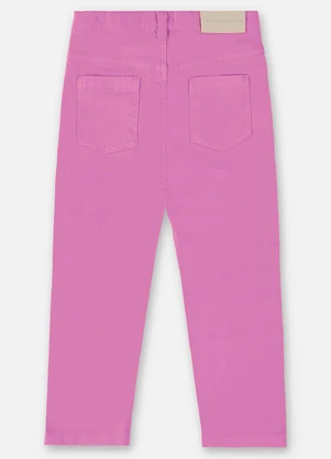 Up Baby - Calça Skinny Infantil Menina Rosa - UP BABY