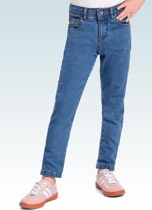 Fakini Kids - Calça Skinny Jeans Azul - FAKINI KIDS