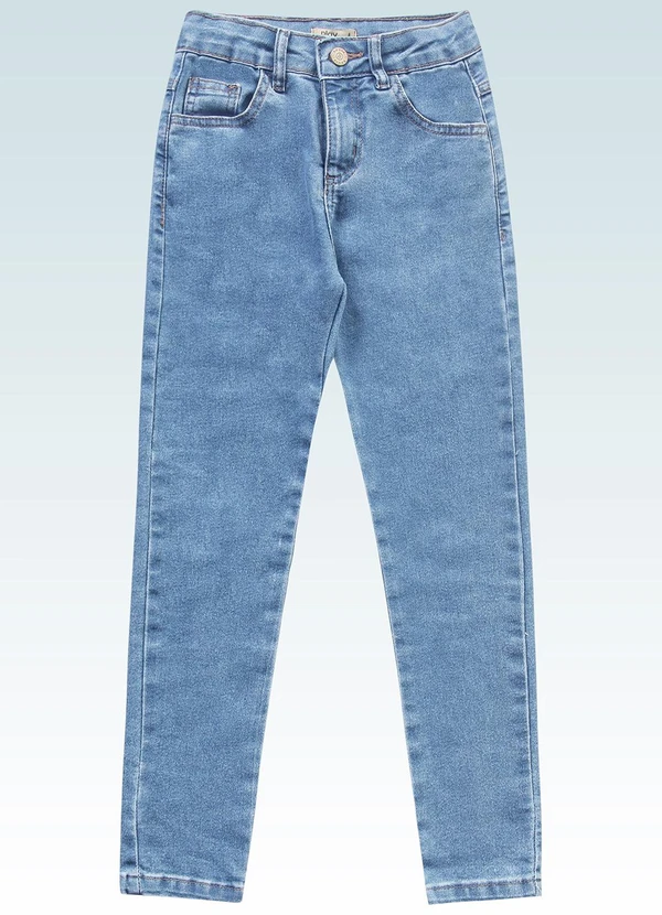 Fakini Kids - Calça Skinny Jeans Azul