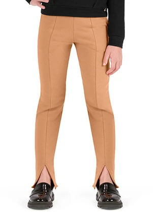 Outlet - Calça Social Skinny Menina Marrom - OUTLET