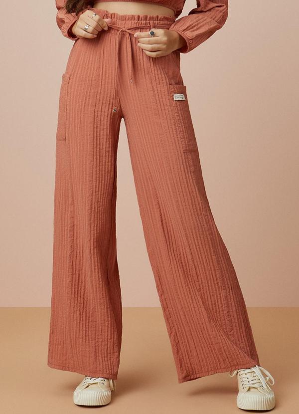 I Am - Calça Tecido Terracota