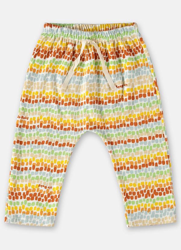 Up Baby - Calça Unissex Comfy para Bebê Amarelo 3