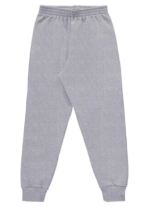 Marlan - Calça Unissex em Moletom Felpado Cinza - MARLAN