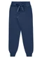 Marlan - Calça Unissex Moletom Liso com Punho Azul - variação: Azul