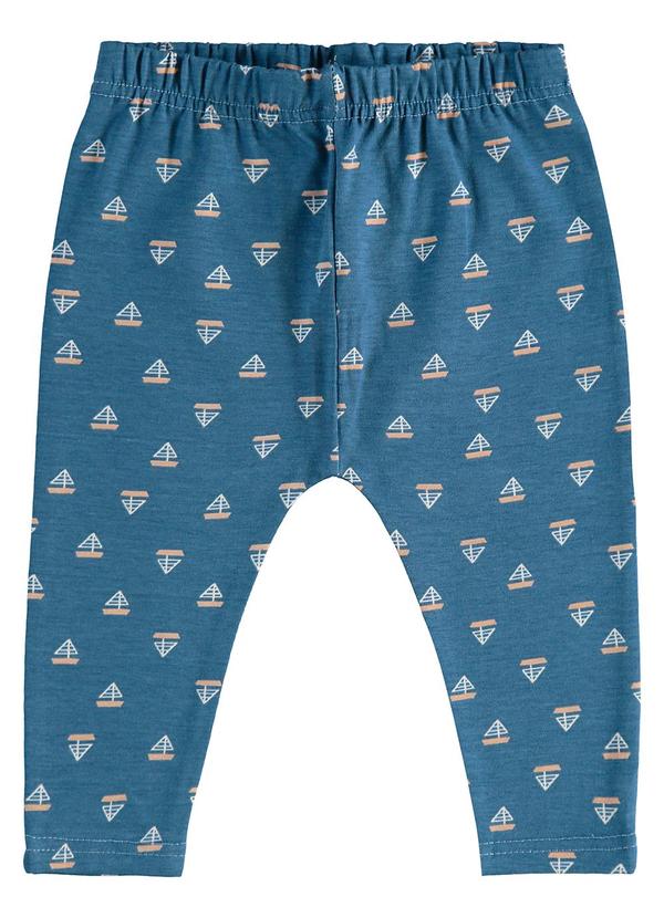 Malwee Kids - Calça Veleiro Unissex Azul Escuro 3