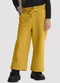 Alakazoo - Calça Wide Leg Infantil Menina em Moletom Amarelo - variação: Amarelo