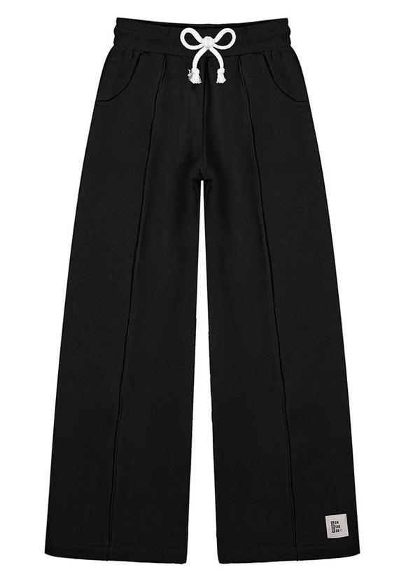 Abrange - Calça Wide Leg Preto