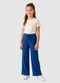Turminha - Calça Wide Leg Ribana Marinho - variação: Marinho