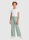 Turminha - Calça Wide Leg Ribana Marinho - variação: Verde