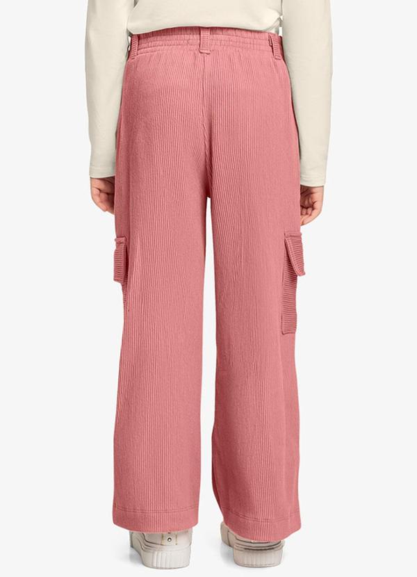 Trick Nick - Calça Wide Leg Rosa 2