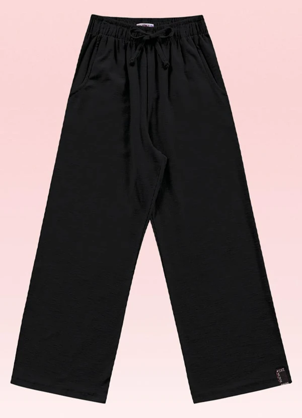 Fakini Kids Calca Wide Preto