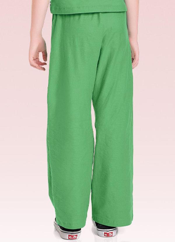 Fakini Kids - Calca Wide Verde 2