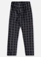 Up Baby - Calça Xadrez Infantil para Menina Marrom - variação: Preto