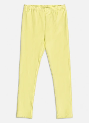 Bimbi - Legging Básica Amarelo Manteiga Amarelo - BIMBI