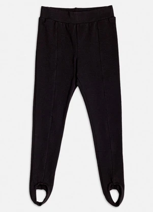 Momi - Legging de Montaria com Pézinho Preto - MOMI