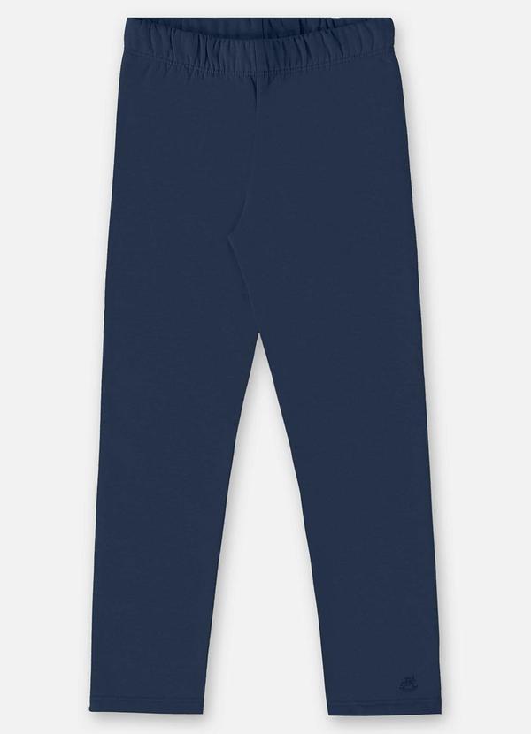 Up Baby - Legging em Molecotton Infantil Menina Azul