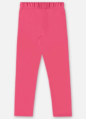 Up Baby - Legging em Molecotton Infantil Menina Rosa - UP BABY