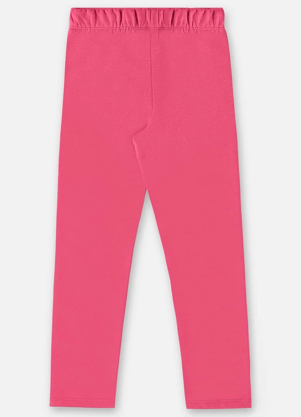 Up Baby - Legging em Molecotton Infantil Menina Rosa 2