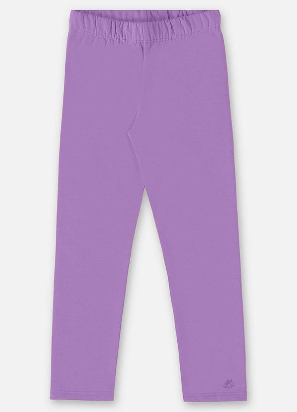 Up Baby - Legging em Molecotton Infantil Menina Roxo