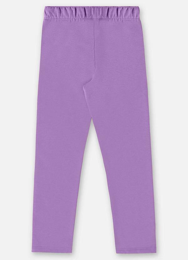 Up Baby - Legging em Molecotton Infantil Menina Roxo 2